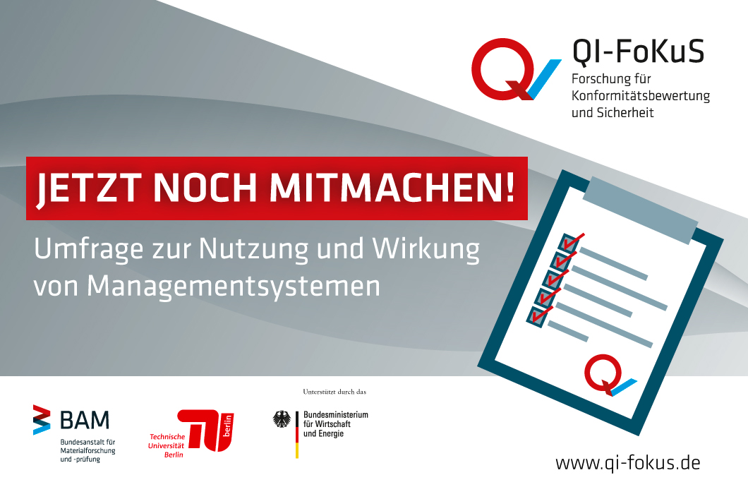 Link zur Umfrage QI-FoKuS Link zur Umfrage QI-FoKuS